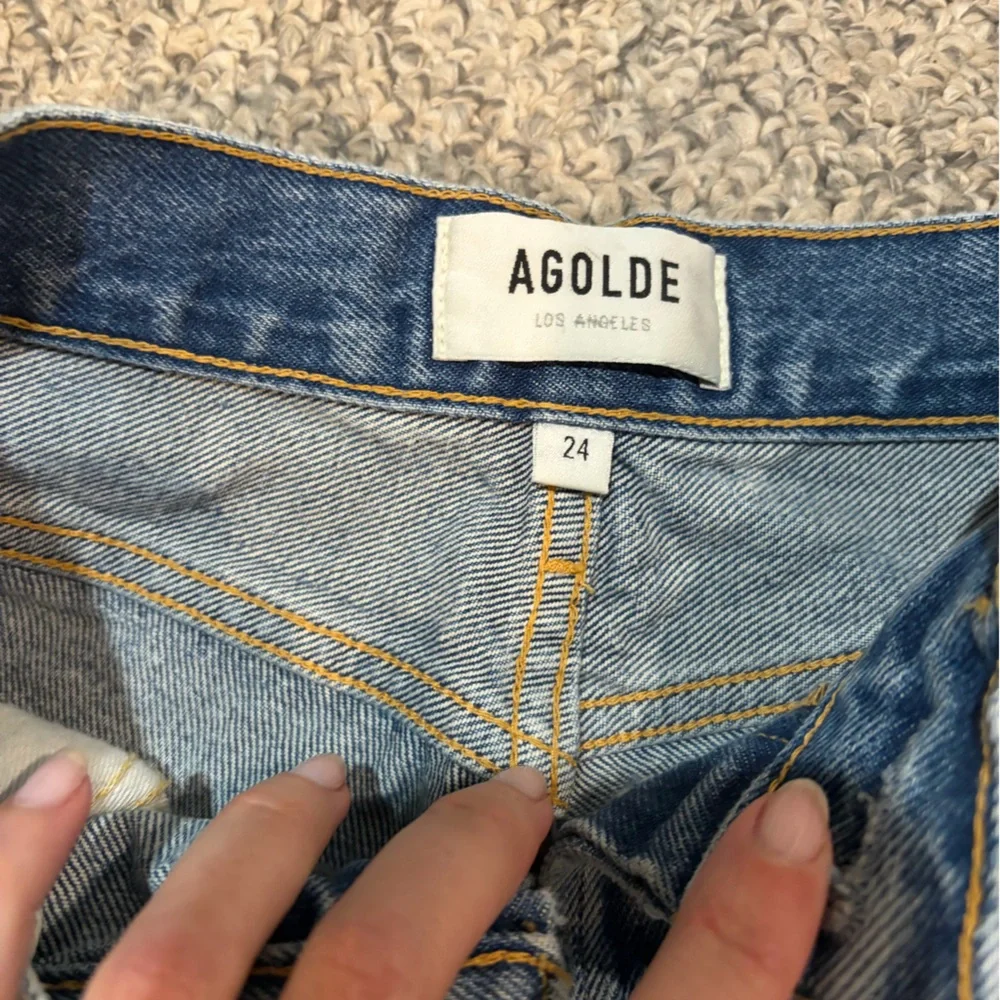 Agolde denim shorts